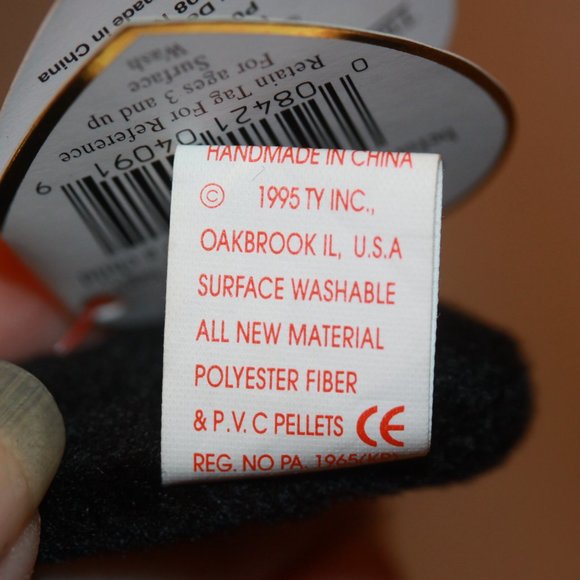 TY Beanie Baby  RADAR the Bat (4th Gen hang tag) (10.5 inch) MWMTs Stuffed Toy - Picture 5 of 7